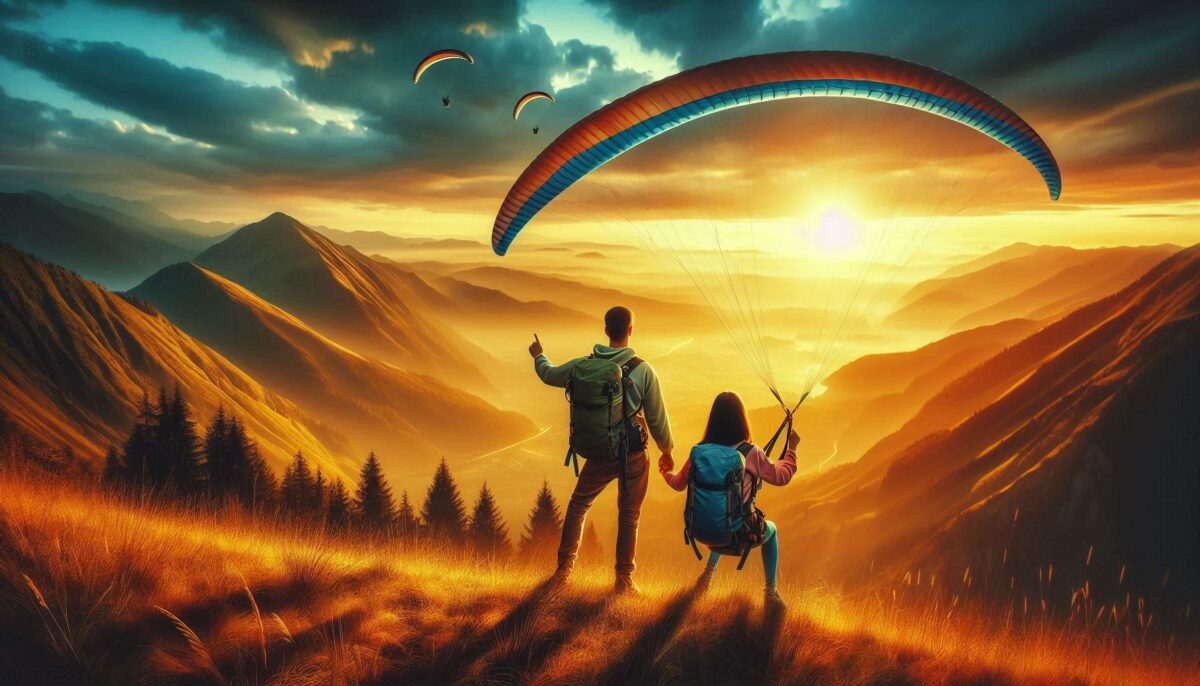 Tandemový paragliding