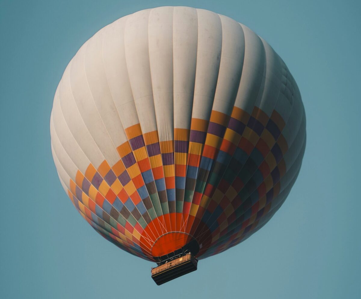 Vyhlídkový let velkým horkovzdušným balónem